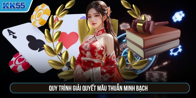 Quy trình giải quyết mâu thuẫn minh bạch